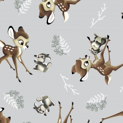 Bambi Thumper Toss  Cotton Fabric