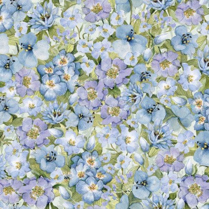 Pillowcase - SW Sweet As Can Bee Packed Floral Cotton
