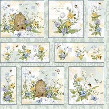 Pillowcase - Sweet As Can Bee Patch Cotton
