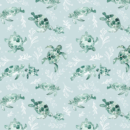 Turtles Cotton Fabric