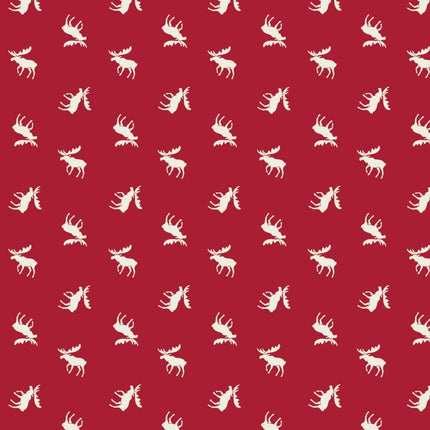 North of Ordinary Moose Cotton Fabric