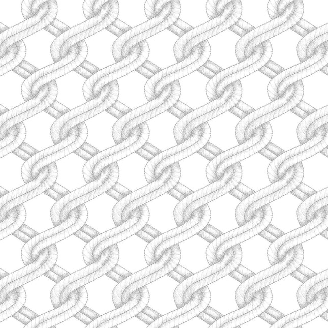 Coastal Guardians Twisted Rope Cotton Fabric