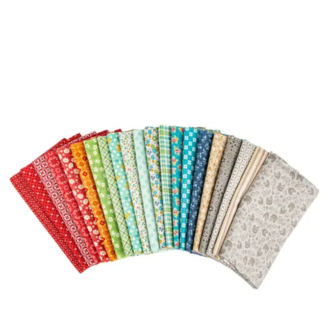 Pewter Farmer's Daughter One Yard Bundle