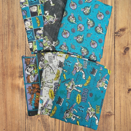 6 Fat Quarters - Assorted Buzz Spot Light Fat Quarter Bundle
