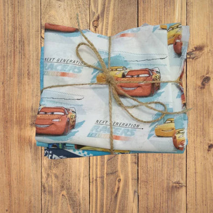 4 Half Yards  -Assorted Disney Cars Half Yard Bundle