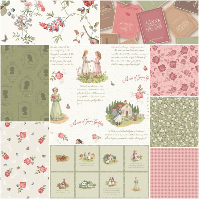 Assorted Anne Green Gables Cream 9 Piece Bundle