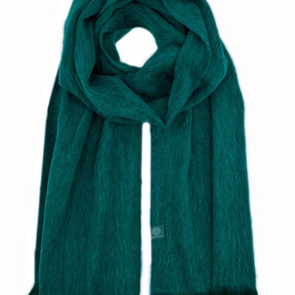 Alpaca Scarf - Emerald