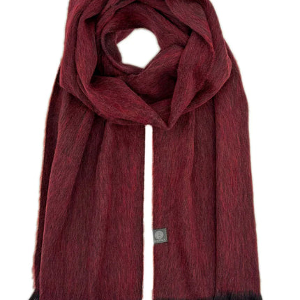Alpaca Scarf - Sapphire Red