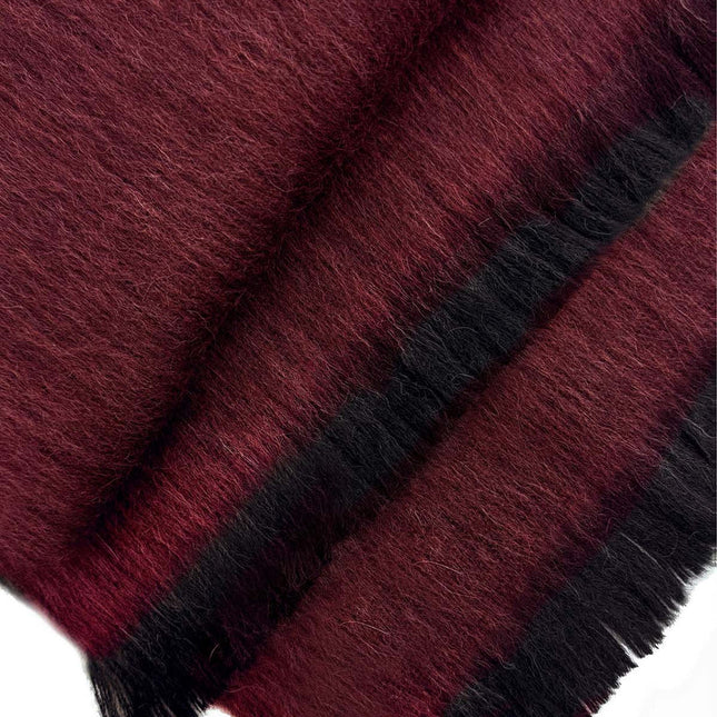 Alpaca Scarf - Sapphire Red
