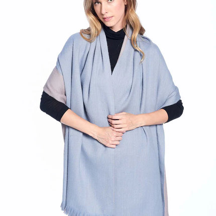 Alpaca Wrap Reversible - Sediment