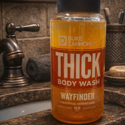 Duke Cannon Supply Co. Wayfinder THICK High-Viscosity Body Wash