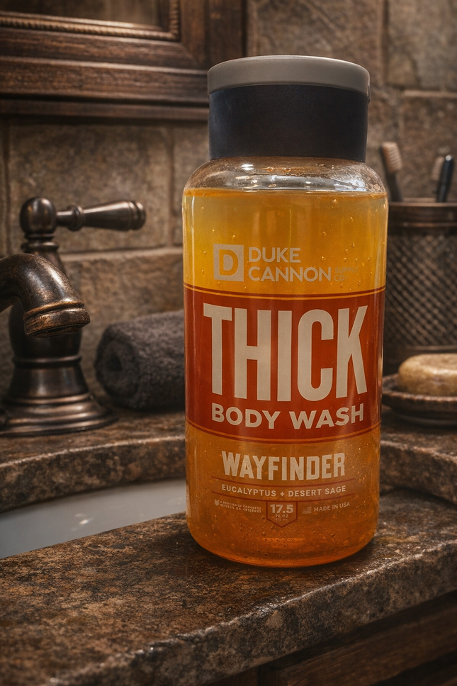 Duke Cannon Supply Co. Wayfinder THICK High-Viscosity Body Wash