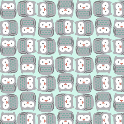 Woodsie Pals Owl Flannel Fabric