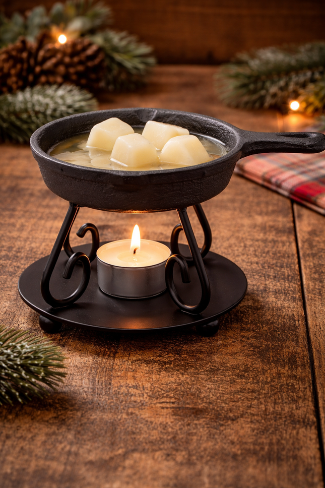 Bright Ideas- Cast Iron Skillet Wax Warmer