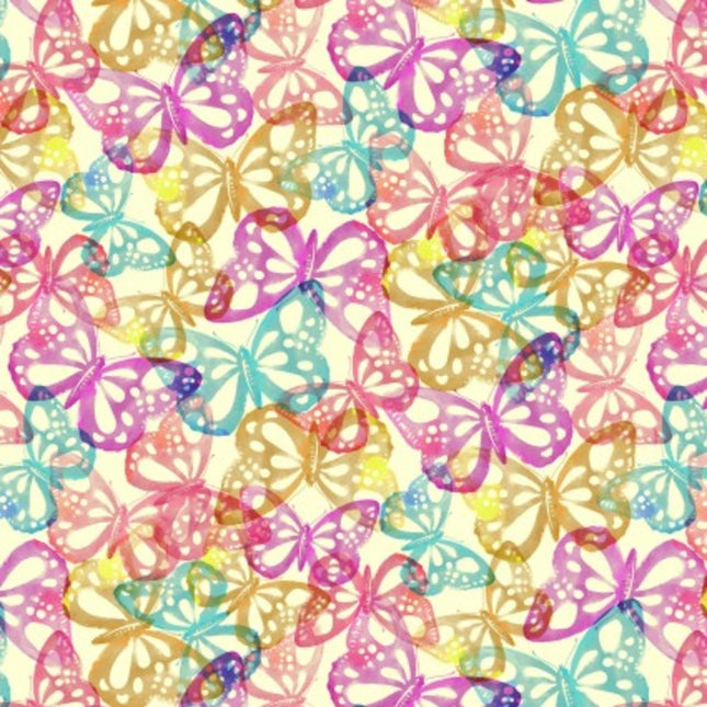 Table Runners & Placemats - Butterfly Stamps Cotton