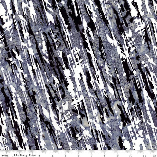 Curtain Valance - Expressions Batiks Let's Play Ball! Silver Cotton