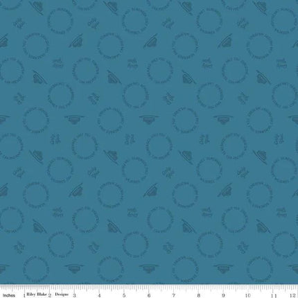 Only You Text Toss Cotton Fabric by The Yard