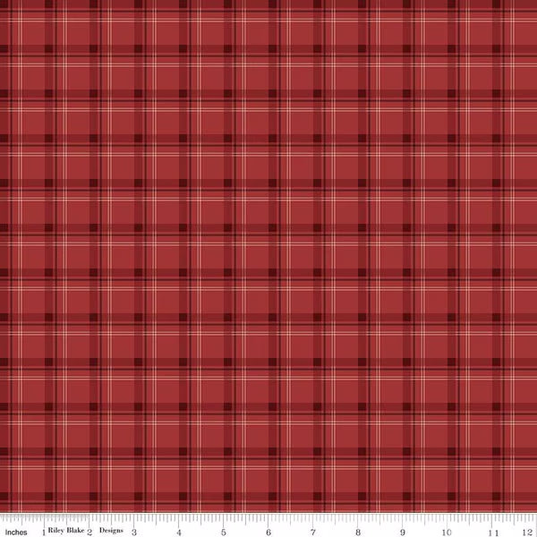 Handmade Placemat Or Table Runner Woodsman Plaid Red