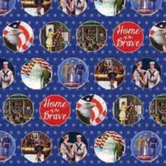Collection image for: Heroes Fabric - Nurse, Police & Military