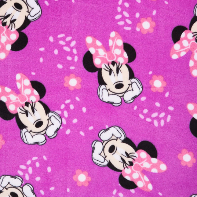 Disney Minnie Sweet Dots Multi Fleece Fabric