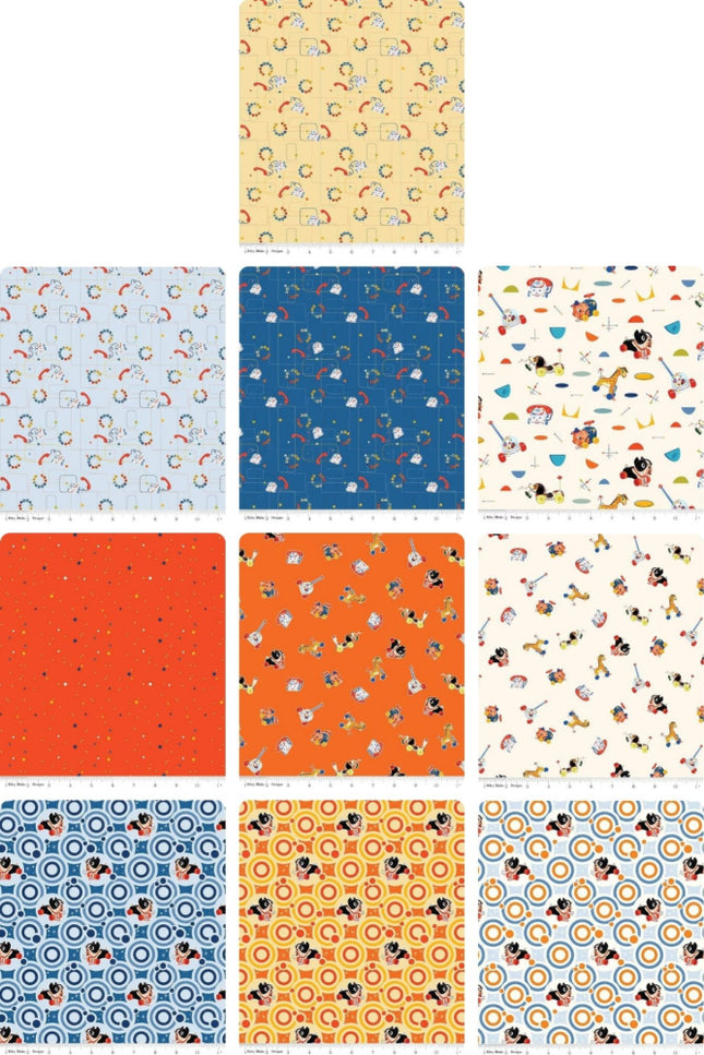 10 Half Yards – Assorted Pop N Play Half Yard Bundle