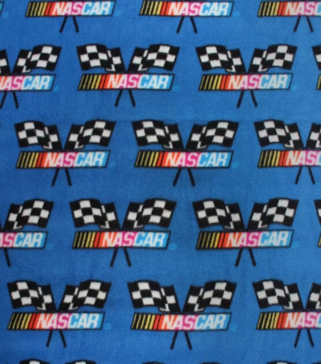 Checker Flag Fleece Fabric