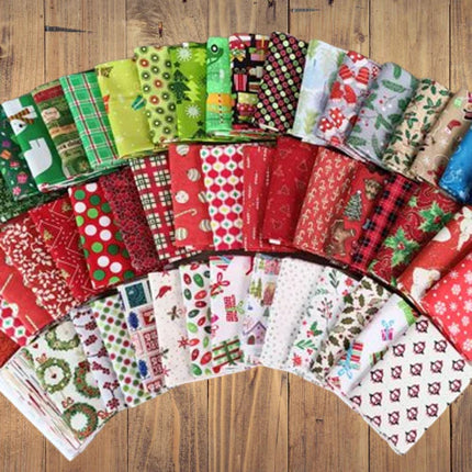 10 Fat Quarters - Assorted Fat Quarter Bundles Cotton (10 Bundles)
