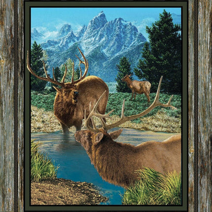 Handmade Tapestry "Elk”