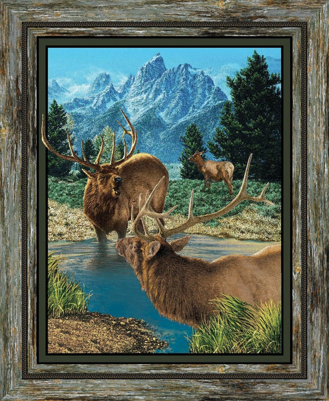 Handmade Tapestry "Elk”