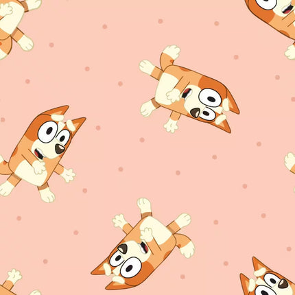 Bluey Bingo Toss Cotton Fabric