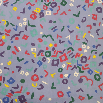 Abstract Geometric Confetti 60" Wide Cotton Fabric