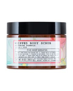 Five Deep Breaths Whipped Body Scrub Vanilla & Rose 10oz