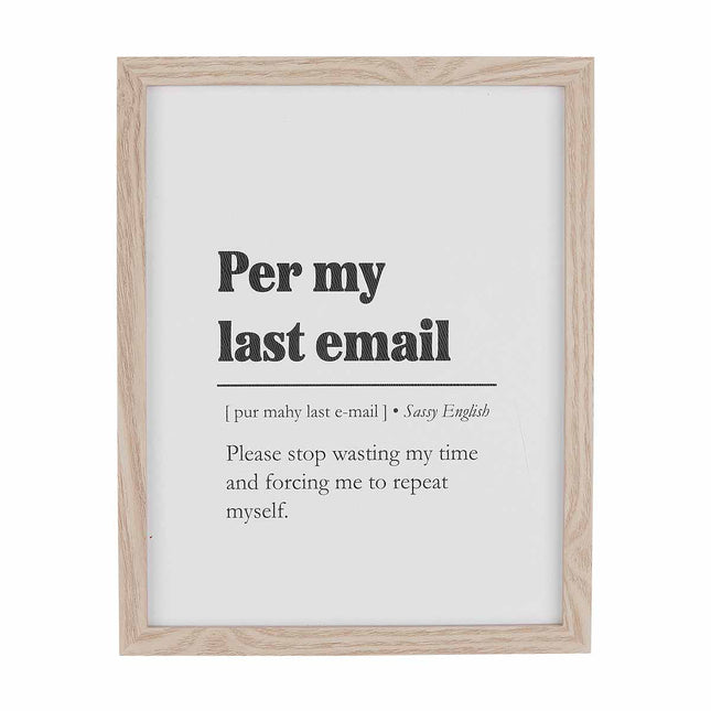 Wooden Printed Wall Plaques Set of 2