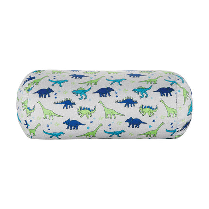 Beaded Printed Bolster Pillow, Assorted