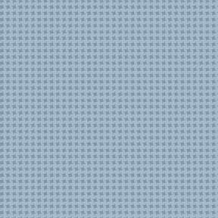 Anne of Green Gables Gingham Blue Cotton Fabric