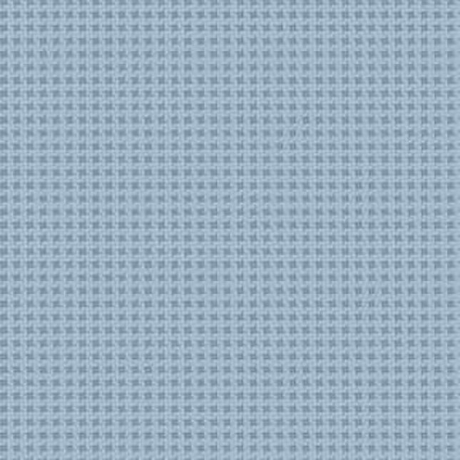 Anne of Green Gables Gingham Blue Cotton Fabric