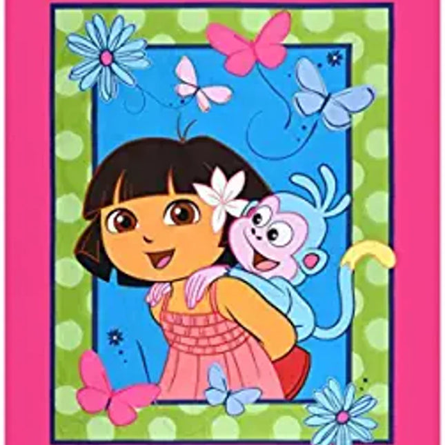 Handmade Tapestry “Dora The Explorer Dora & Boots”