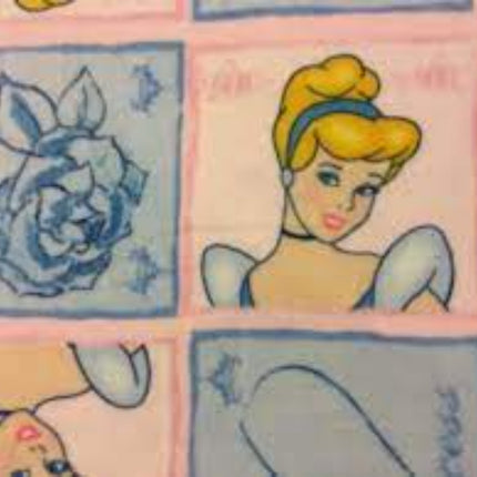 Cinderella Patch Fleece Fabric