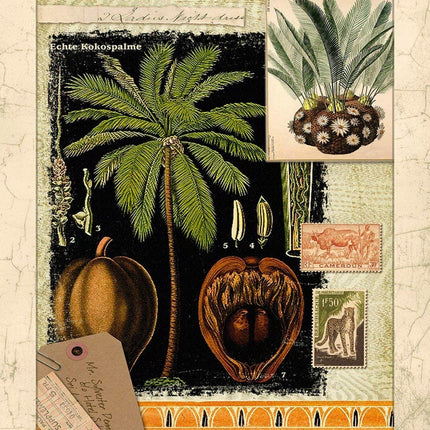 Exotic Memory 45" Cotton Panel Fabric
