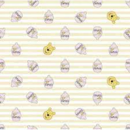 Winnie The Pooh Hunny Cotton Fabric