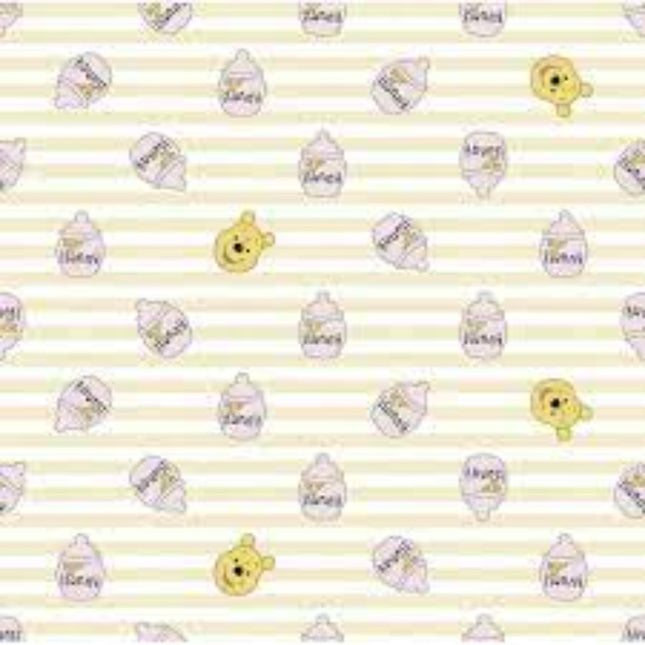 Curtain Valance - Winnie The Pooh Hunny Cotton