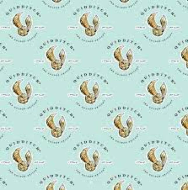 Harry Potter Golden Snitch Cotton Fabric Curtain