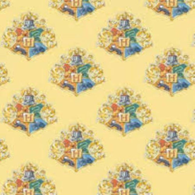 Harry Potter House Shields Cotton Fabric Table Runner & Placemats