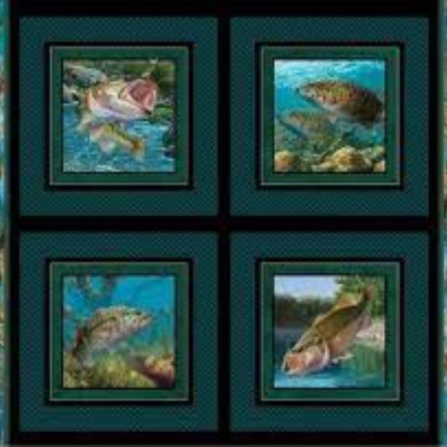 Handmade Tapestry "Stillwater Fish”
