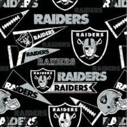 Handmade Placemat Or Table Runner Raiders Flag