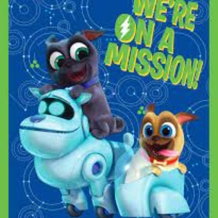 Handmade Tapestry “Puppy Dog Pals We Are On A Mission"