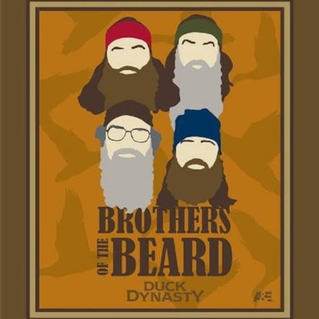 Duck Dynasty Brothers of The Beard Cotton Panel Fabric