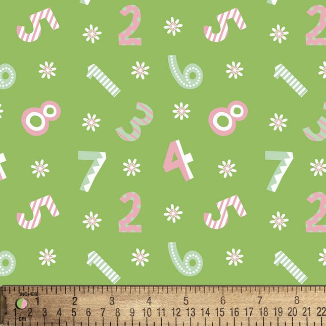 Pillowcase - Spring Counting Flannel