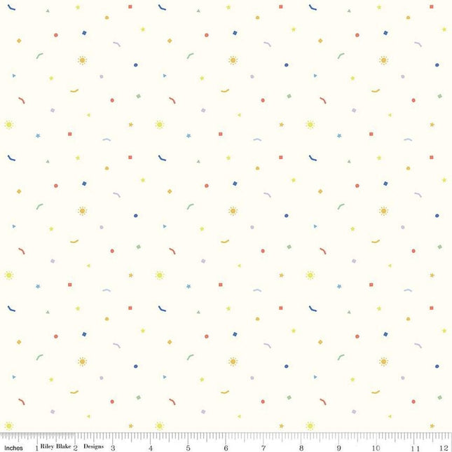Pillowcase - New Box of Crayons Confetti Cloud Cotton