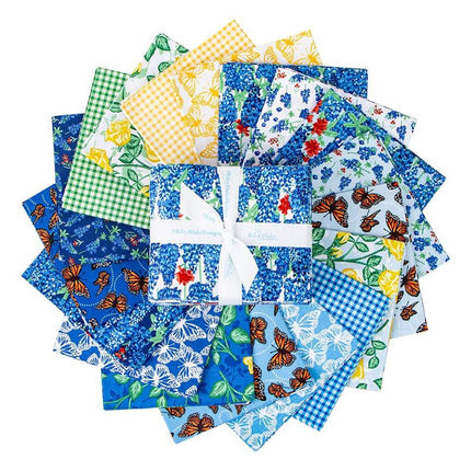 18 Fat Quarters - Assorted Friendship Florals Fat Quarter Bundle